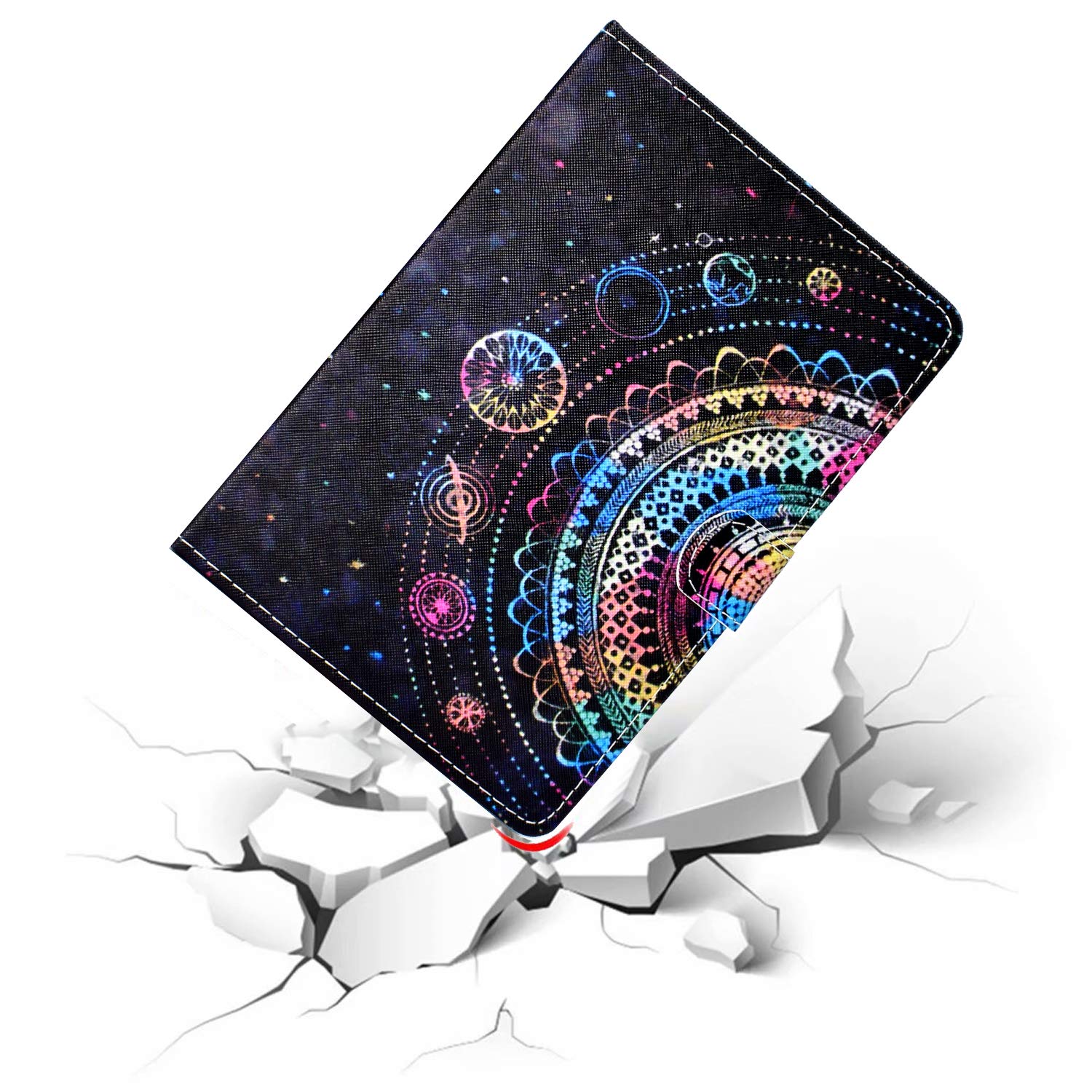 Acelive Custodia Universale Con Supporto Per Tablet 7-8 Pollici - Con Cinghia E Portamatite