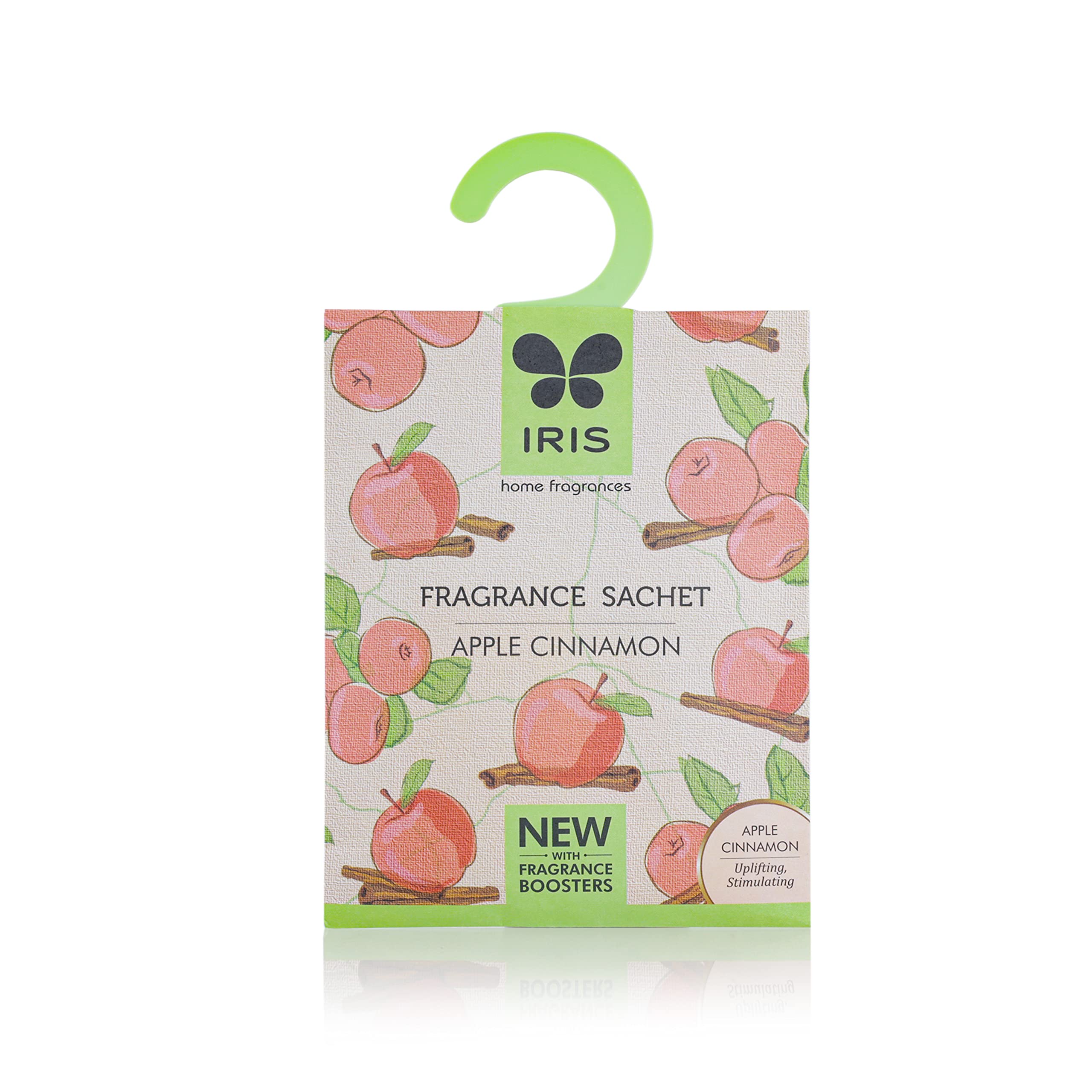 IRIS, Fragrance Sachet, Apple Cinnamon, 1 Packet, Home Fragrances, Fragrance Sachets for Closets/Drawers/Cupboards/Small Spaces, Fruity-and-Spicy Fragrance, Air Freshener, Size -13.2x5.5x16.5 (B00LI6KD6Q) Amazon Price History, Amazon Price Tracker