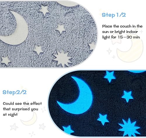 Miniatura 6 de IFNOW Sofá para niños pequeños, silla plegable para niños, sofá 2 en 1, sofá infantil para sala de juegos, 2 asientos extrasuave, sofá abierto que