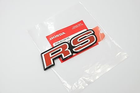 Amazon Rs エンブレム 縦 2 7cm X 横 10 3cm 海外 ホンダ 純正 輸出仕様 Honda Genuine Parts エンブレム 車 バイク