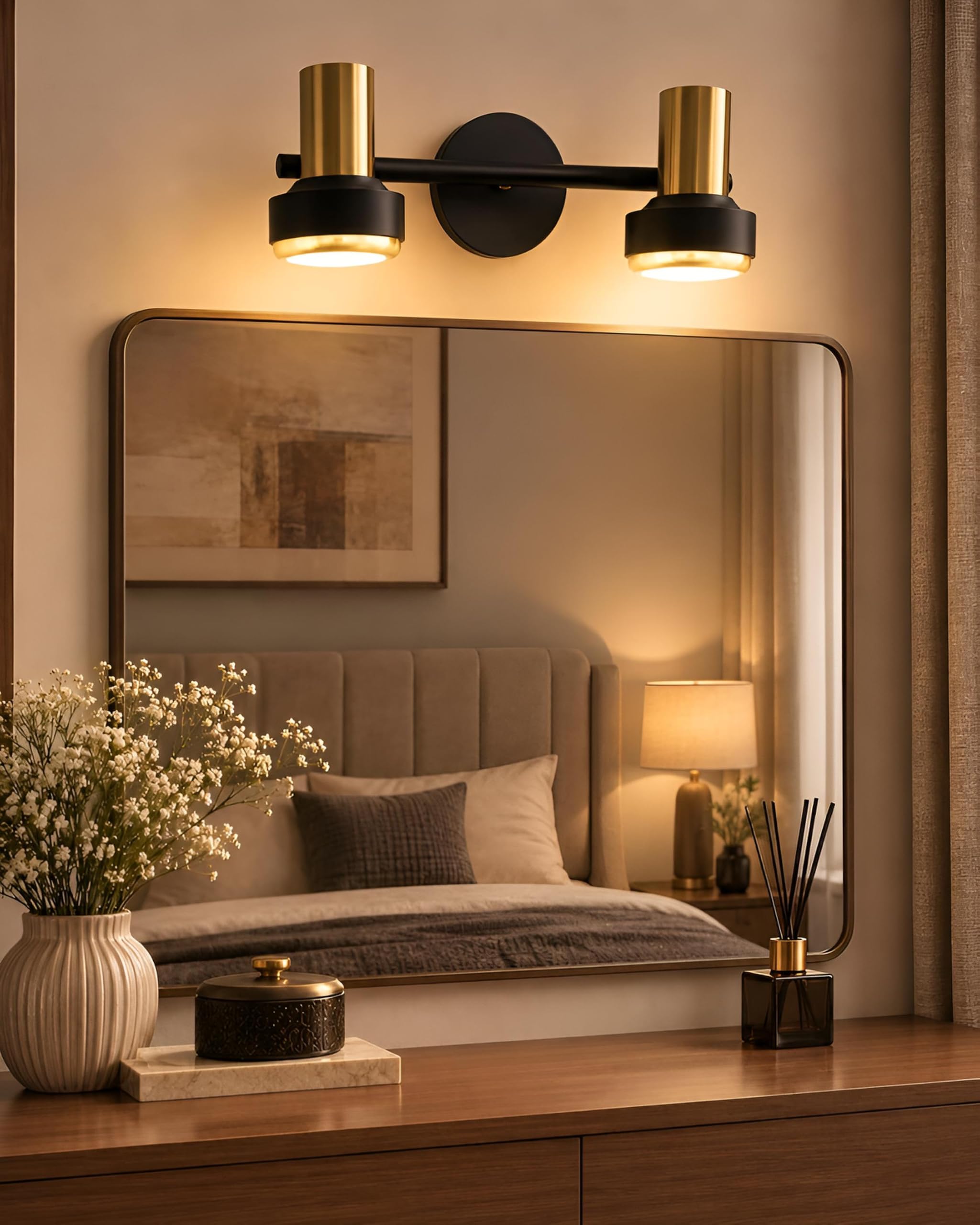 FILLISKA 3-in-1 Gold Spotlight - Color Changing & Adjustable -14