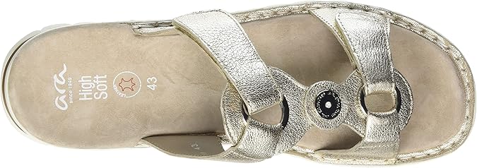 Ara nubuck slippers donkerblauw