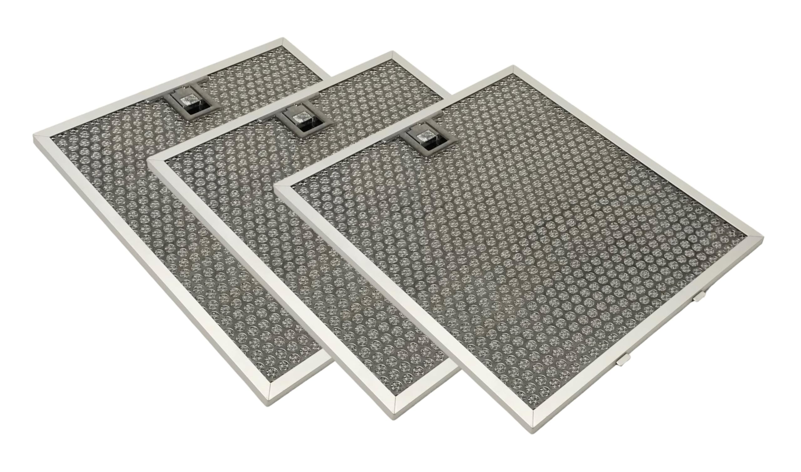 Range Hood Grease Filter - Three Pack Compatible with Electrolux Part Number 5304464265 Size 12 x 10-1/2 Inches