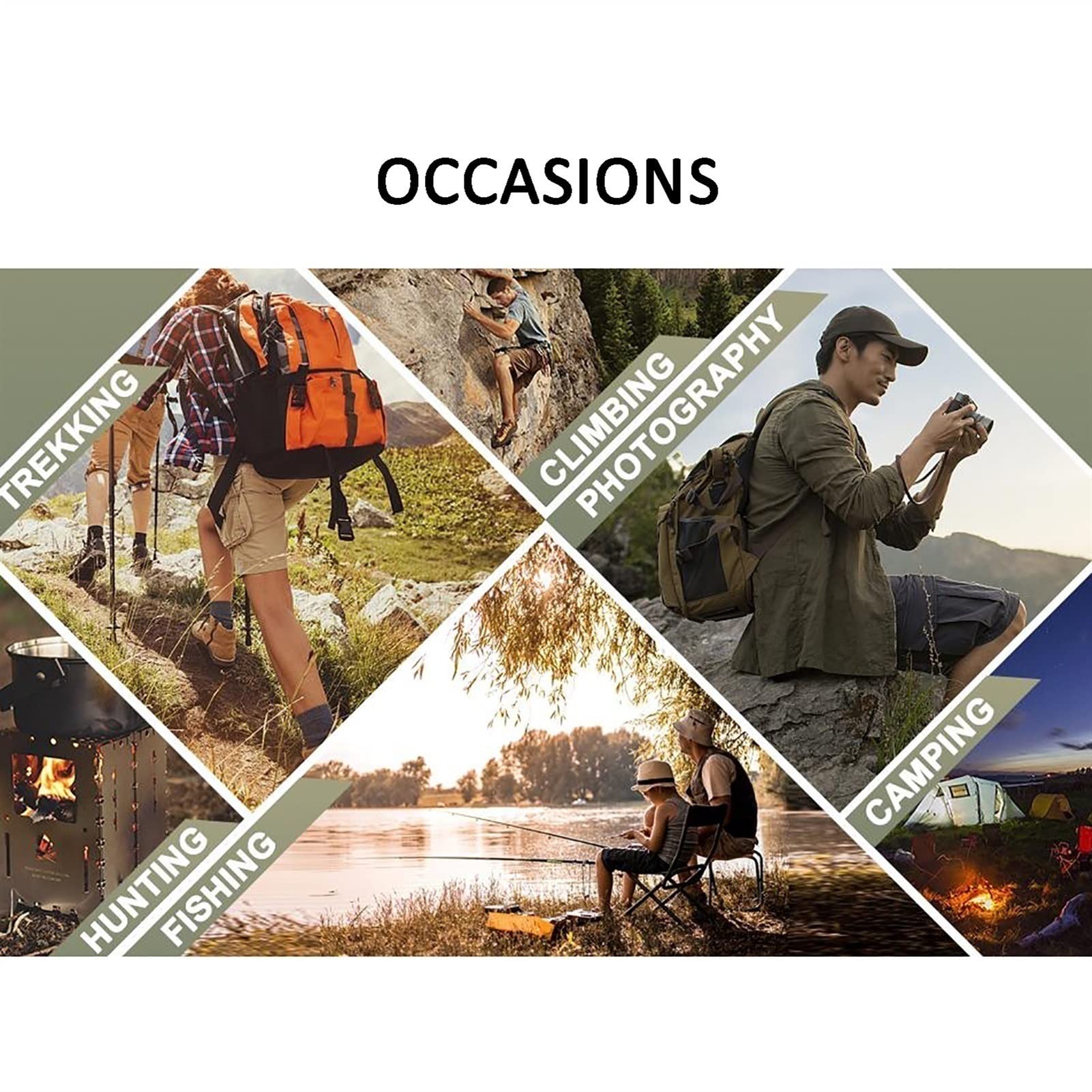 Mire Hommes Gilet de Pêche Respirant Photographie Gilet Camping Chasse Gilet Séchage Rapide L'été(Size:XL,Color:Vert)