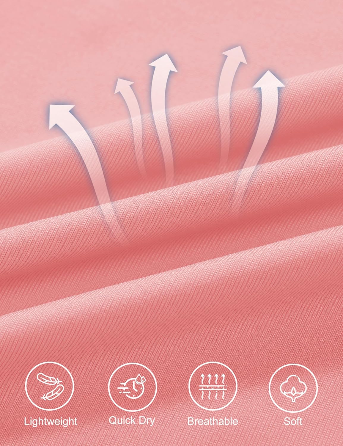 MAGCOMSEN Workout Tops for Women UPF 80+ V-Neck Short Sleeve Tee Shirt Quick Dry T Shirts Gym Athletic Yoga Top - Image 5