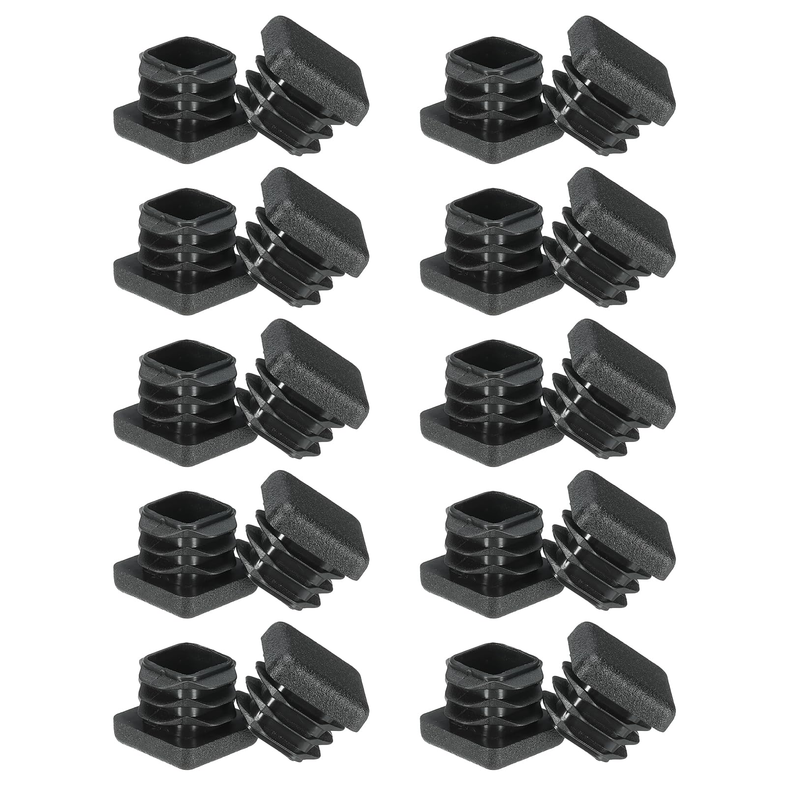 PATIKIL Square Plastic Hole Plugs 0.8inch