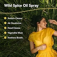 Vista 2 de NORTH AMERICAN HERB & SPICE OregaSpray - 4 fl oz - Pack of 2 - Aromatic Wild Spice Oil Spray - Cleans & Deodorizes Air - Use as a Vegetable Wash