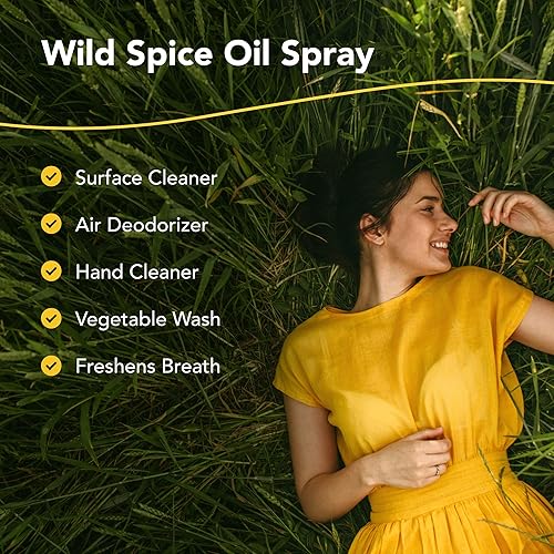 Miniatura 2 de North American Herb & Spice OregaSpray – 4 onzas líquidas – Paquete de 2 – Spray aromático de aceite de especias silvestres – Limpia y desodoriza el