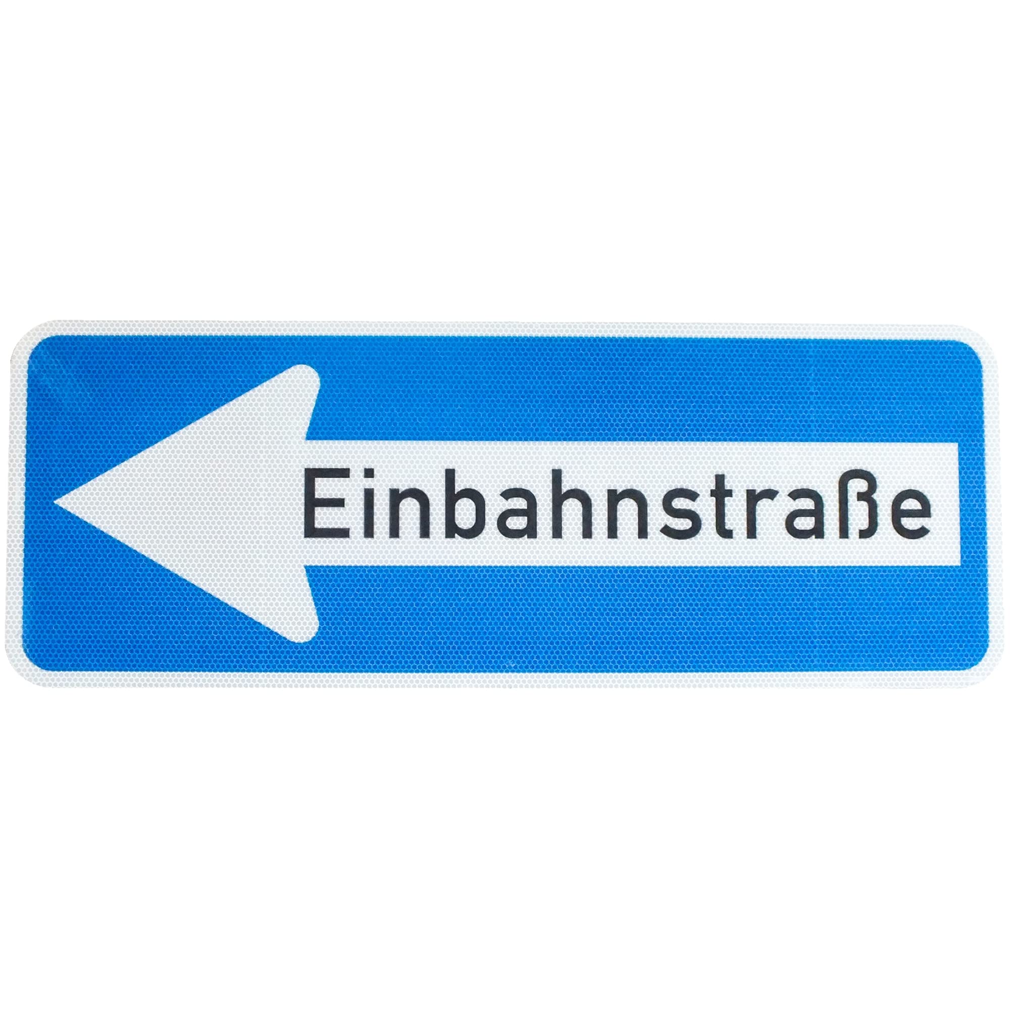 Original Verkehrsschild RA2 Nr. 220-10 Einbahnstraße linksweisend 300 x 800 mm StVO RSA-21 RAL Straßenschild Baustellenschild Verkehrszeichen Verkehrsschilder Straßenschilder Schild Schilder