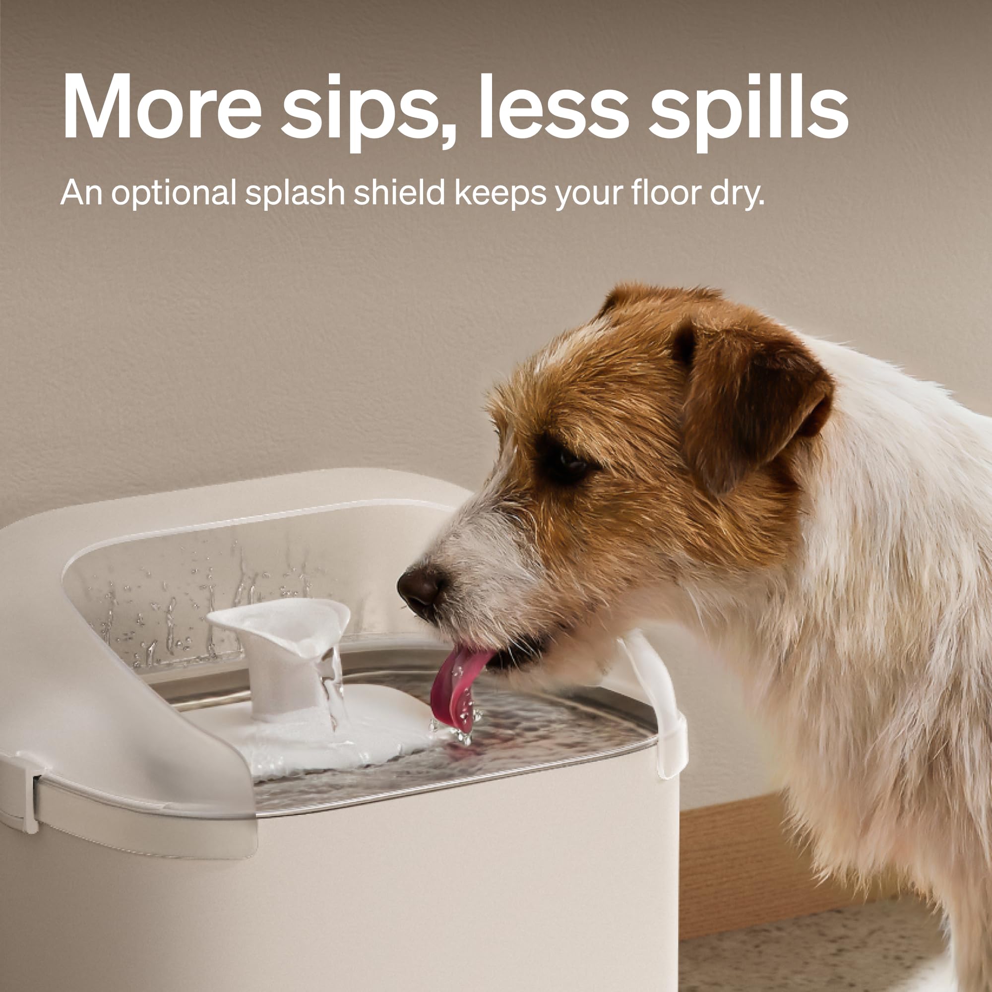 PETLIBRO Quiet Dog Water Fountain Stainless Steel Tray, Smart Pet Water Fountain for Dogs Inside with App Monitoring, 3L Dog Fountain Water Bowl, Automatic Water Dispenser for Dogs, Cat Water Fountain - image 8