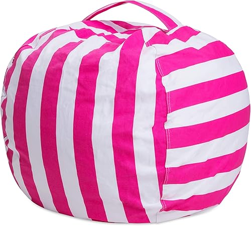 Miniatura 6 de Posh Stuffable - Sillón puff con almacenamiento para niños, contenedor de animales de peluche, organizador de juguetes de niños