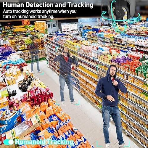 Miniatura 6 de SOLIOM Cámara de seguridad de 5 MP para exteriores con zoom óptico de 10X, cámaras de seguridad celular 4G LTE para seguridad del hogar con batería