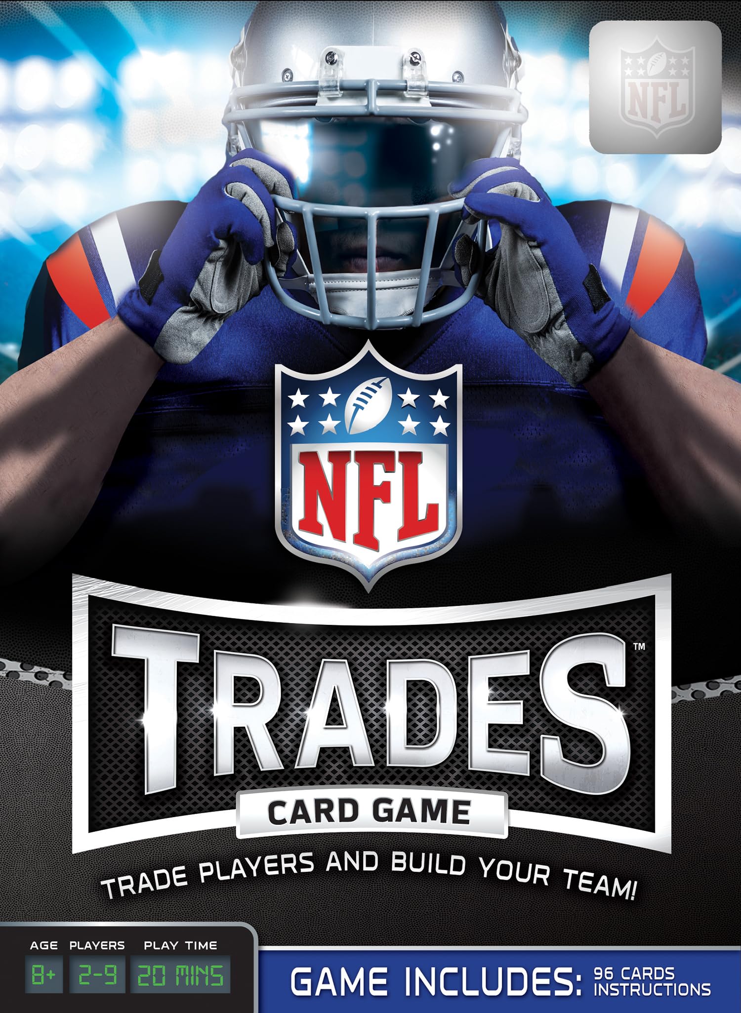 Masterpieces NFL Card Game - Officially Licensed, Fast-Paced Sports Fun