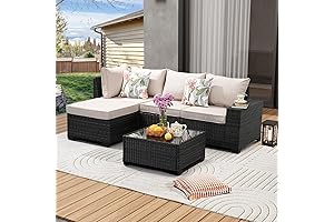 5-Piece Patio Sectional Clearance: Savor Summer Comfort on a Budget
