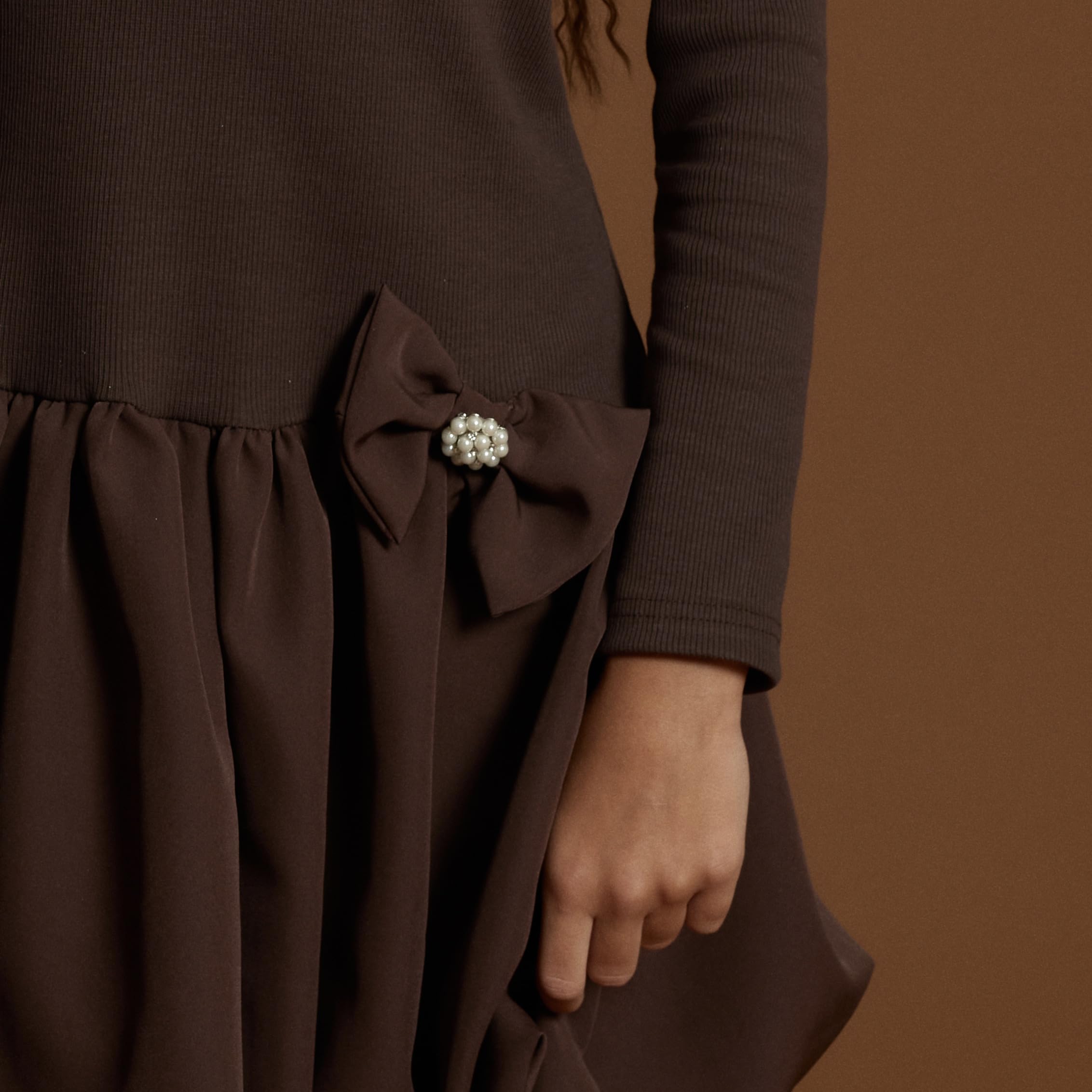 Zoya Festliches Kleid für Mädchen Aria mit Baumwolle Kommunionkleid für Hochzeit Kommunion Taufe