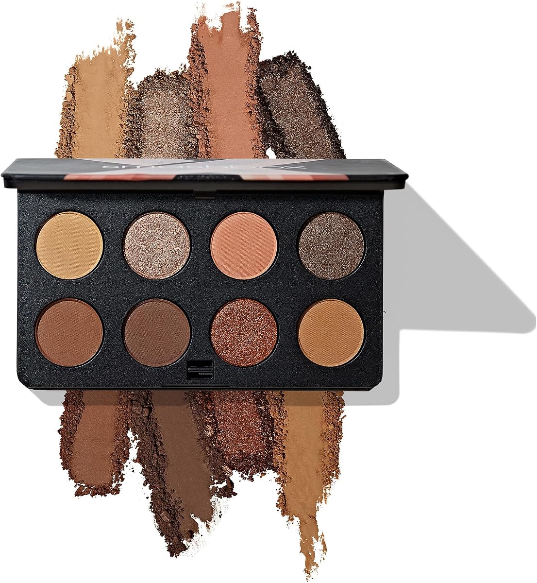 Smashbox Paleta de sombras de ojos Always On Mood Board | Paleta de sombras de ojos de larga duración para cada estado de ánimo | Alto pigmento + tonos brillantes, 0.24 onzas