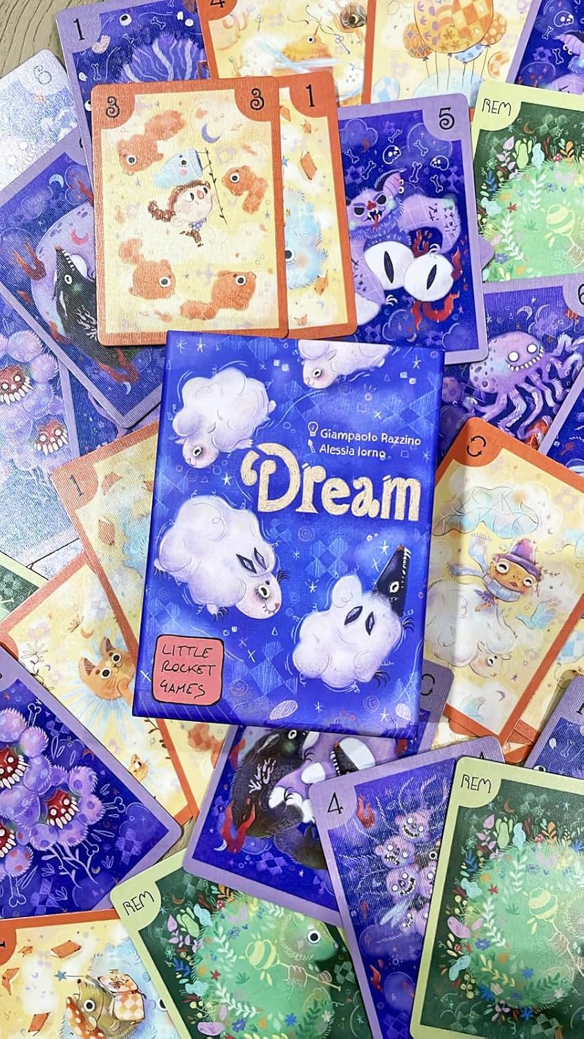 DREAM Card Game in Italian and English Little Rocket Games