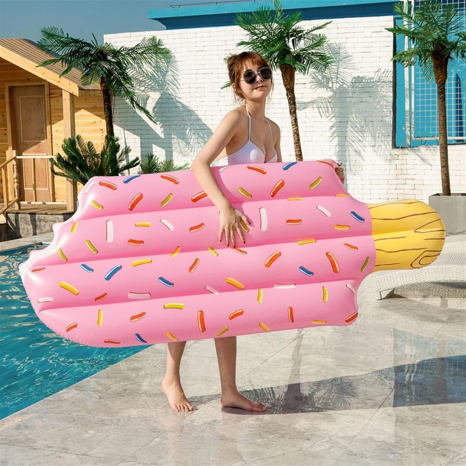 Flotteurs de Piscine pour Adultes Hamac Flottant Piscine Gonflable lit Flottant Adultes Enfants extérieur Eau Flottant rangée lit de Couchage Eau hamac Chaise d'eau Flottante