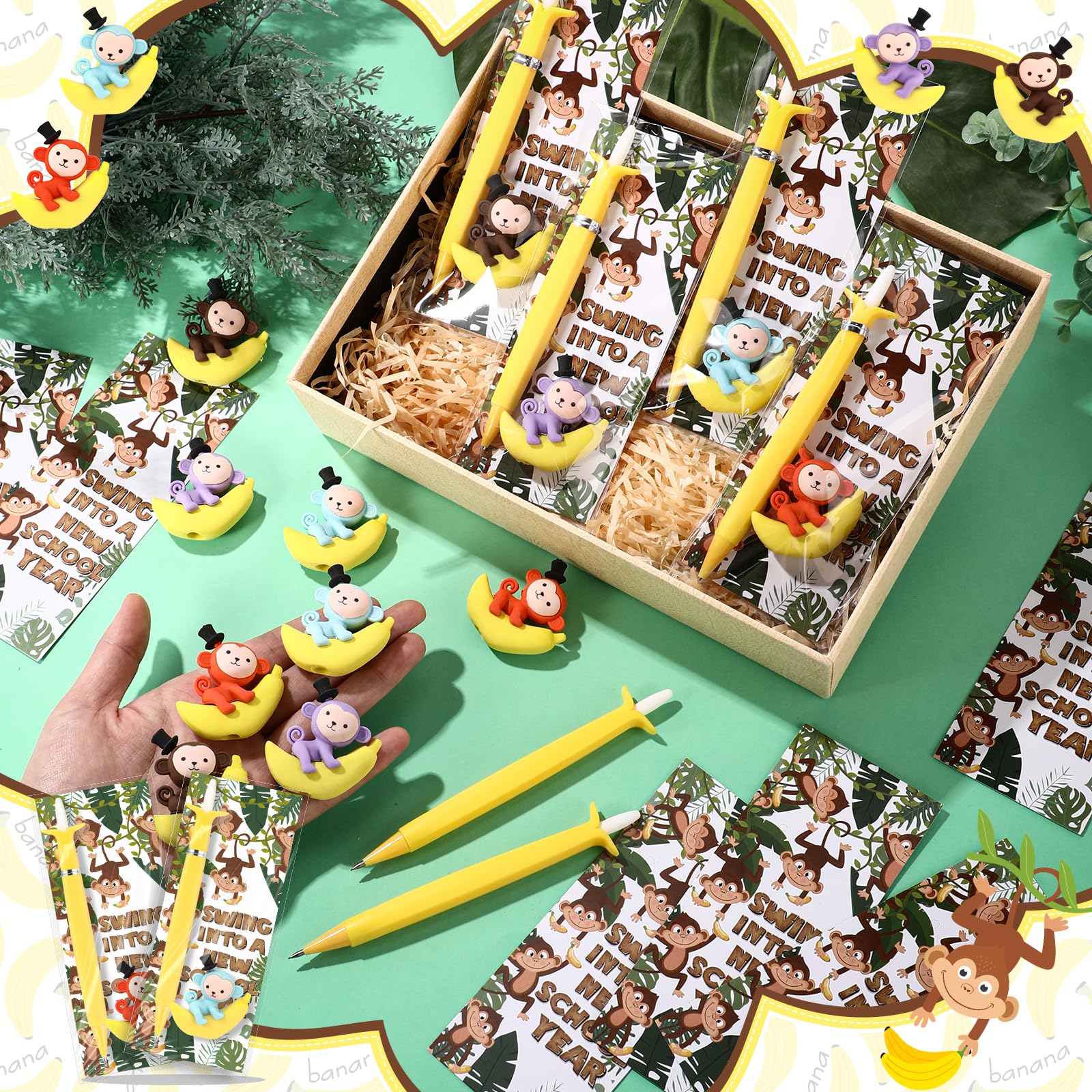 Snapklik.com : 20 Sets Back To School Gifts Inspirational Banana ...