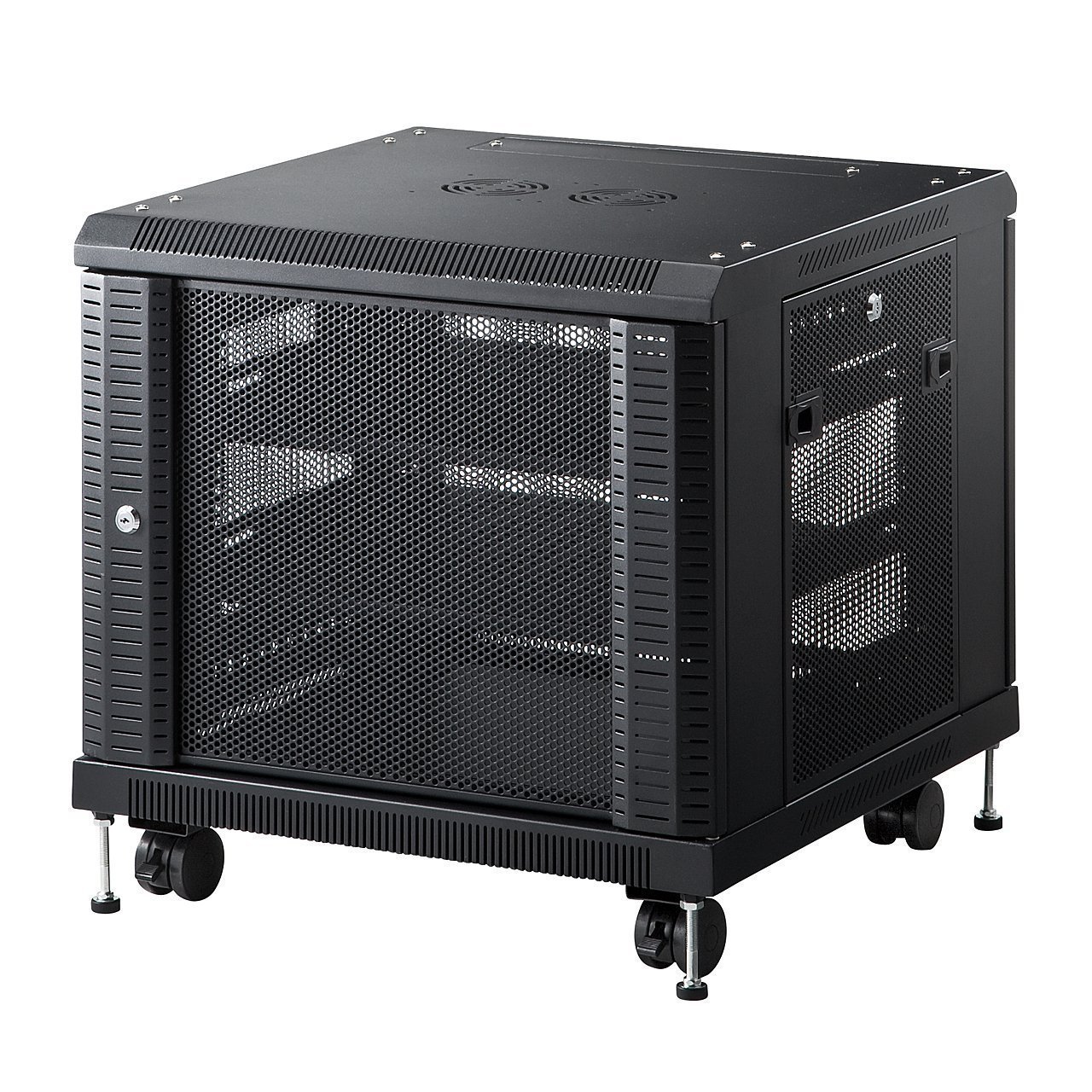 Amazon | イーサプライ 機器収納ラック サーバーラック 高さ58cm