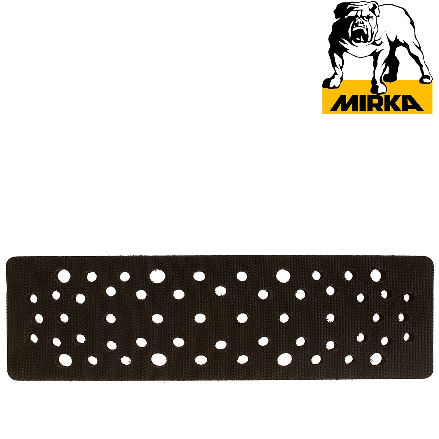 Mirka 8299701011 70x198mm 10mm Interface Hook and Loop for Mirka Air/Electric 56 Hole Sanding Machine OS383CV/OS383DB/Hand Sanding Block Interface for Rounded and Contoured Surfaces