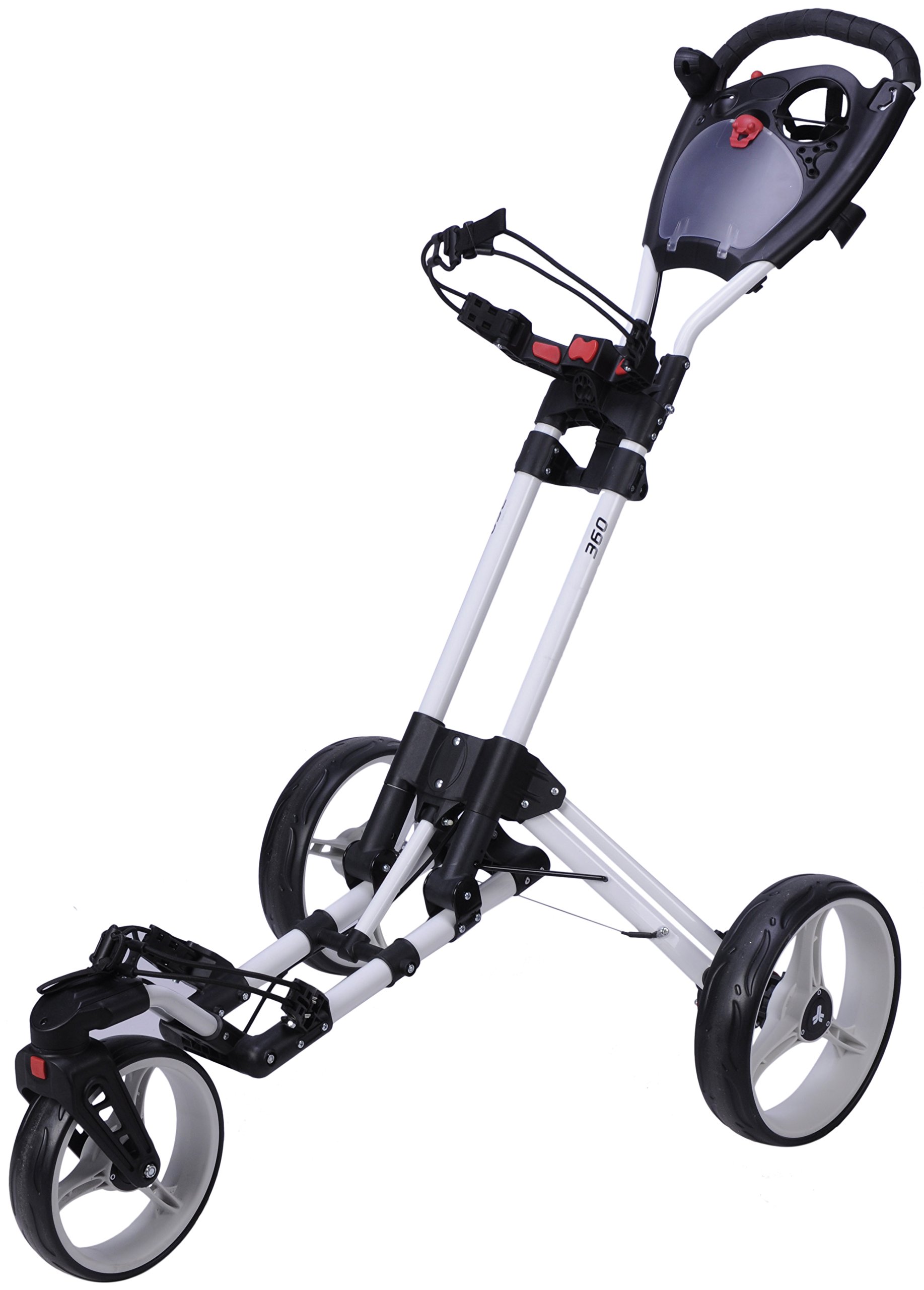 Fast Fold chariot de jardin pliable avec roues tout terrain