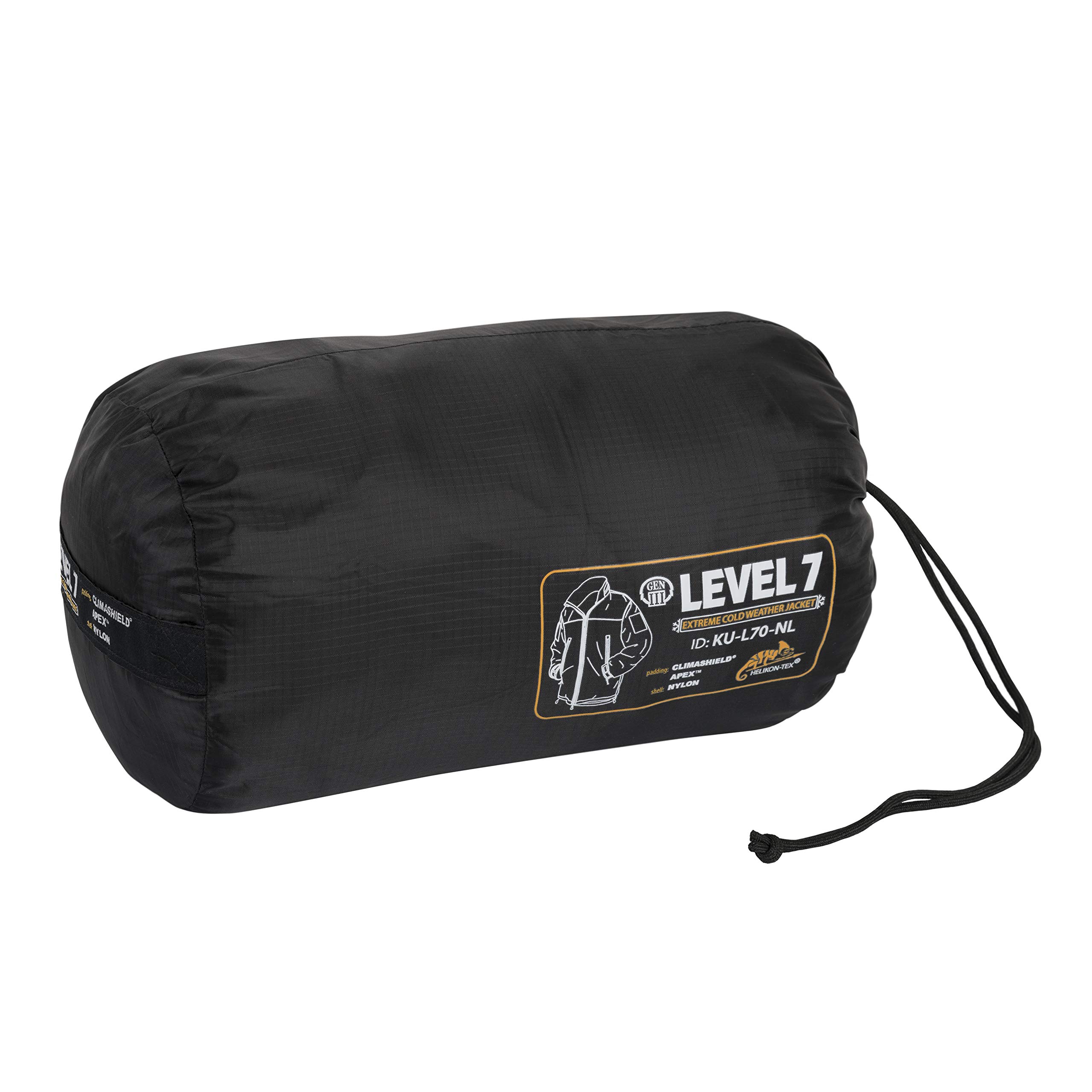 Helikon-Tex Level 7 - Giacca invernale Lightweight ClimaShield Apex, grigio chiaro
