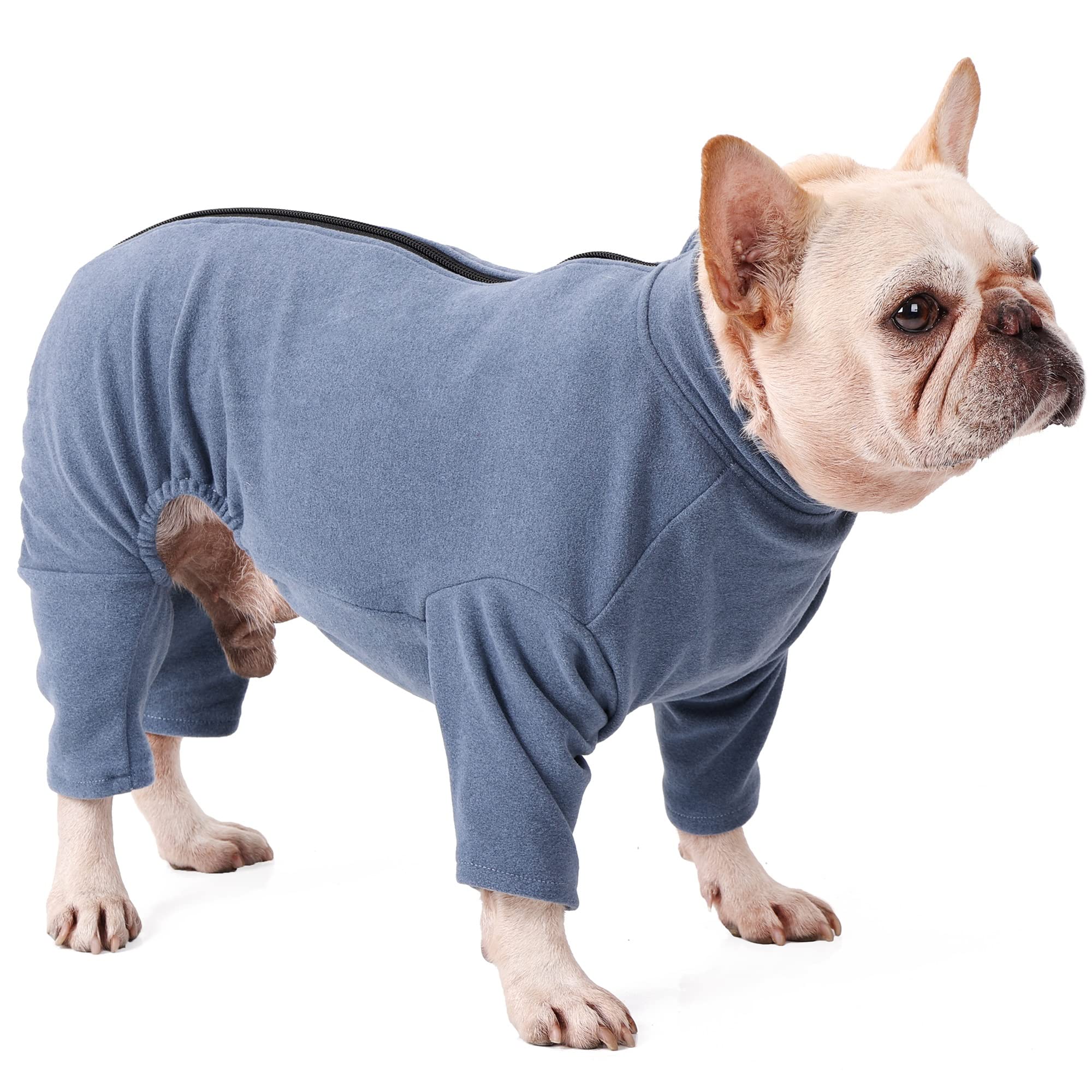 FUNAT Recovery Suit for Dogs Recovery Suit for Dogs After Surgery Winter Suit for Dogs, Blue, XXXL