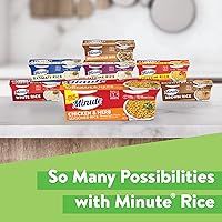 Vista 7 de Minute Arroz saborizado de pollo y hierbas listo para servir, tazas de arroz para microondas, tazas de 8.8 onzas (paquete de 8)