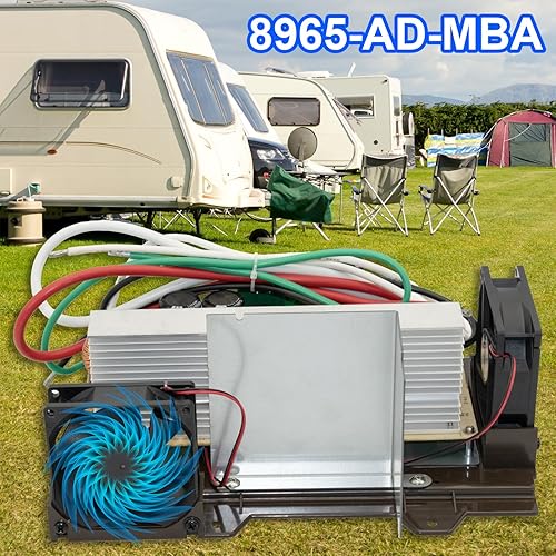 Miniatura 16 de 8955-AD-MBA Convertidor RV Unidad de reemplazo de montaje de placa principal de CC de 55 amperios para centro de potencia de la serie 8900-AD
