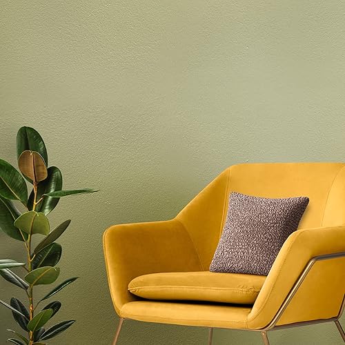 Miniatura 6 de PAULATO BY GA.I.CO. Juego de 2 fundas de almohada de 18 x 18 pulgadas, funda de tela de algodón suave, protector elástico de muebles de 1 pieza,