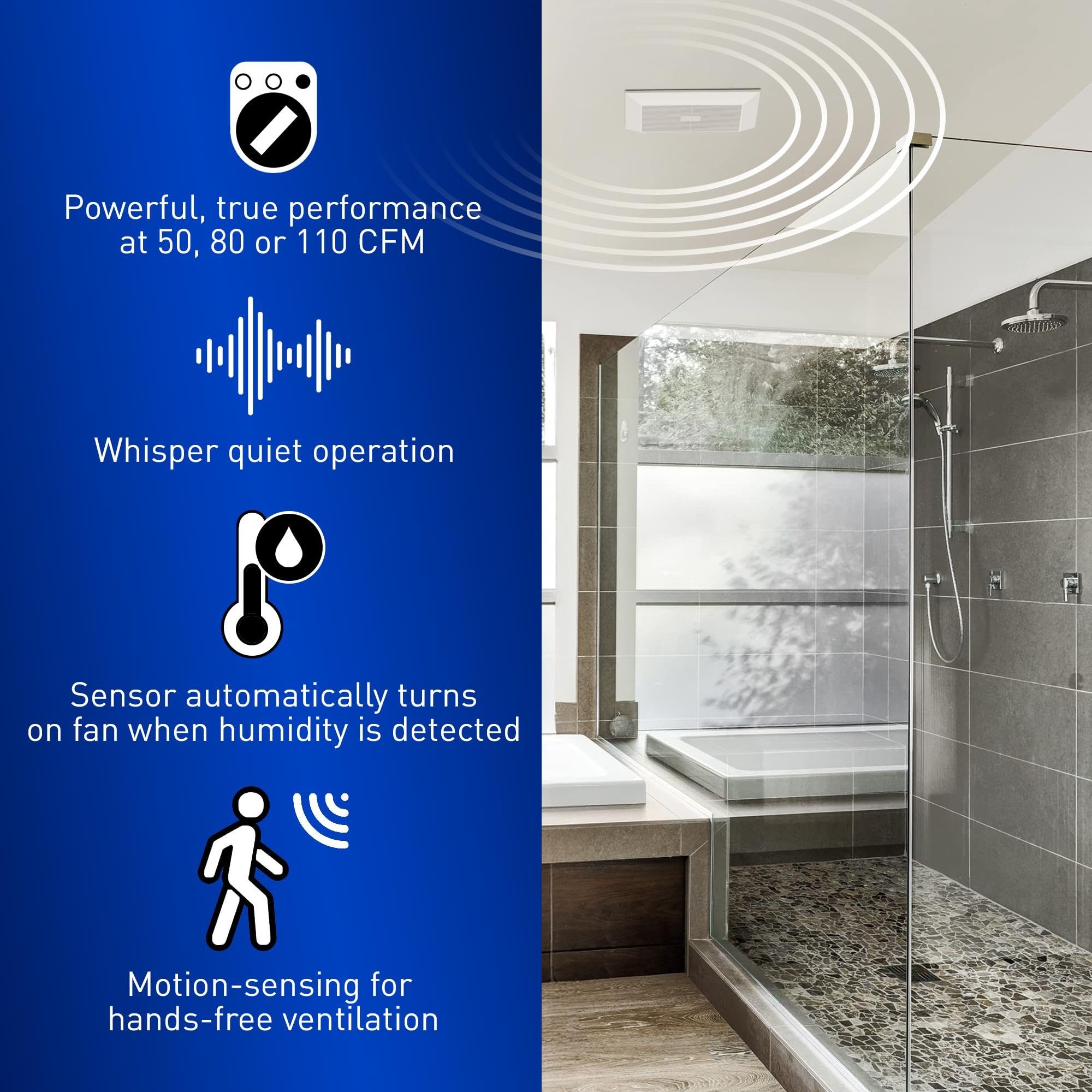 Amazon | パナソニック(Panasonic) 換気扇 モーション・湿度センサー付