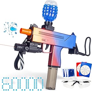 Neoot Electric Gel Ball Blaster Toys,Eco-Friendly Splatter Ball Blaster with 60000+ Water Beads,Automatic Outdoor Games Toys for Activities Team Game,for Adults and Kids Ages 12+…