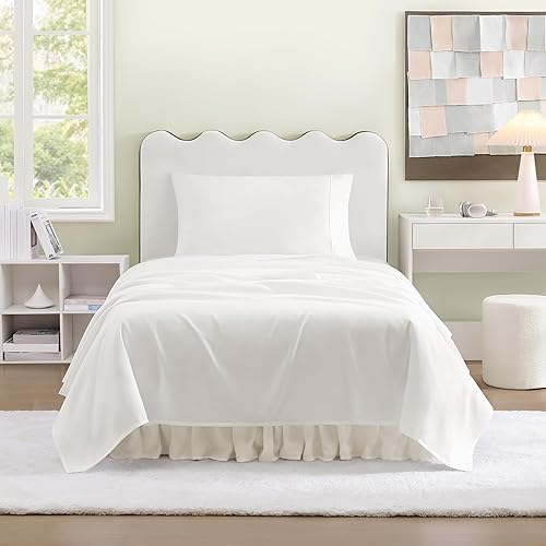 Miniatura 2 de UGG 11786 Alahna - Juego de sábanas y fundas de almohada tamaño individual, 3 piezas, lavable a máquina, bolsillos profundos, resistentes a las