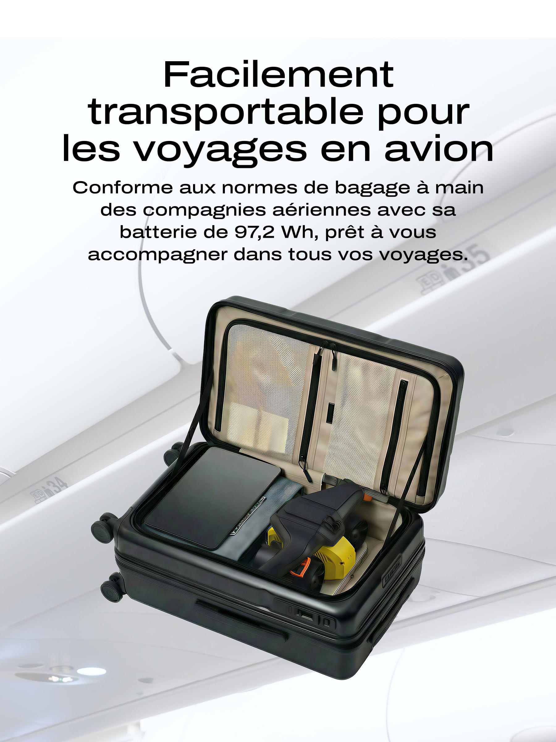 LEFEET Trottinette sous-Marine C1 Deux Moteurs IPX8 30 m étanche Batterie 60 Min Support caméra