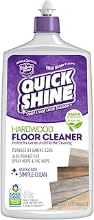 Quick Shine Hardwood Floor Cleaner 27oz| Use in Spray & Vac Mops| Removes Dirt & Scuff Marks| Ready-to-Use, Streak Free, No Rinse| Safer Choice Cleaner| Perfect for Gentle and Effective Cleaning