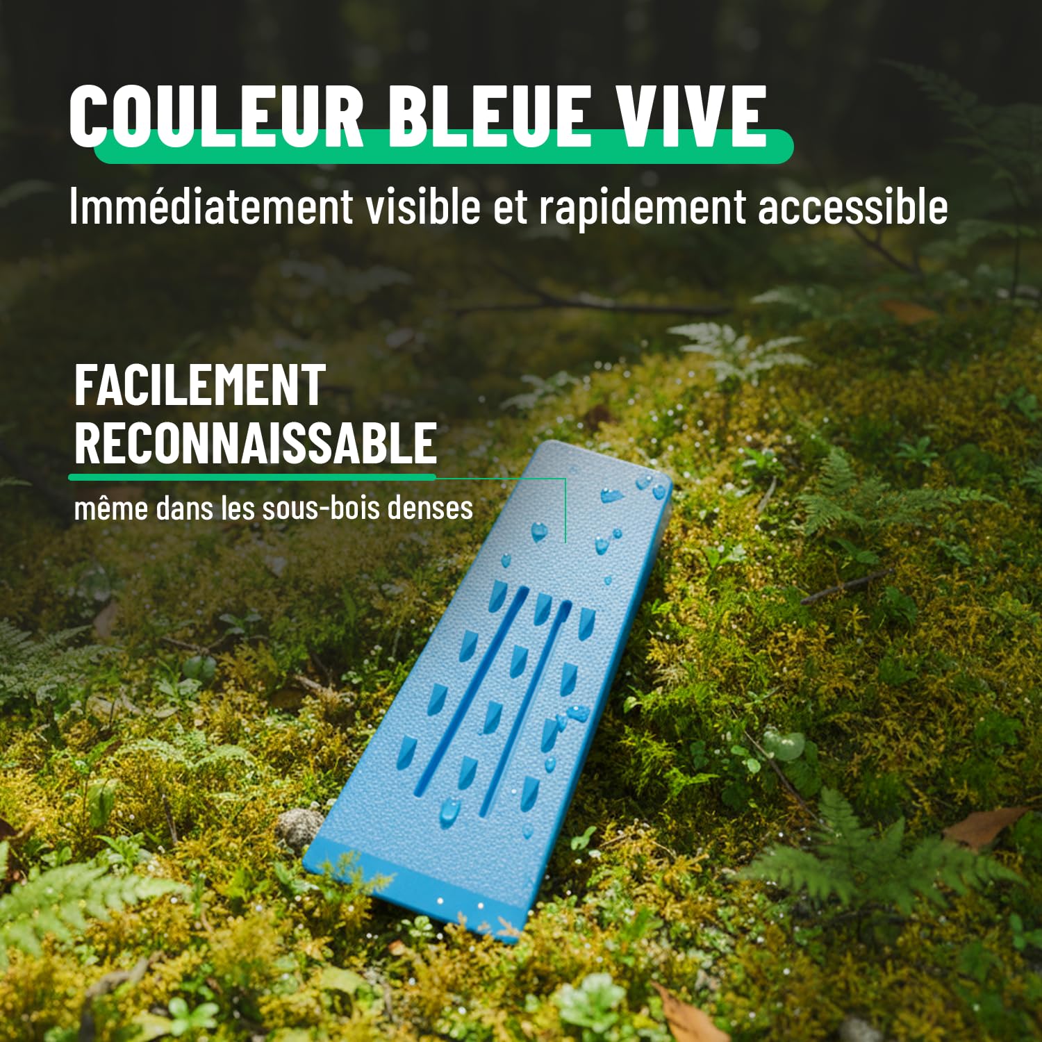 greate 5X Coin abattage en Plastique - résistants aux Chocs, au Gel & antidérapants - 2×20 cm + 3×15 cm - Accessoires forestiers - Set de Coin Eclateur Bois pour elagage