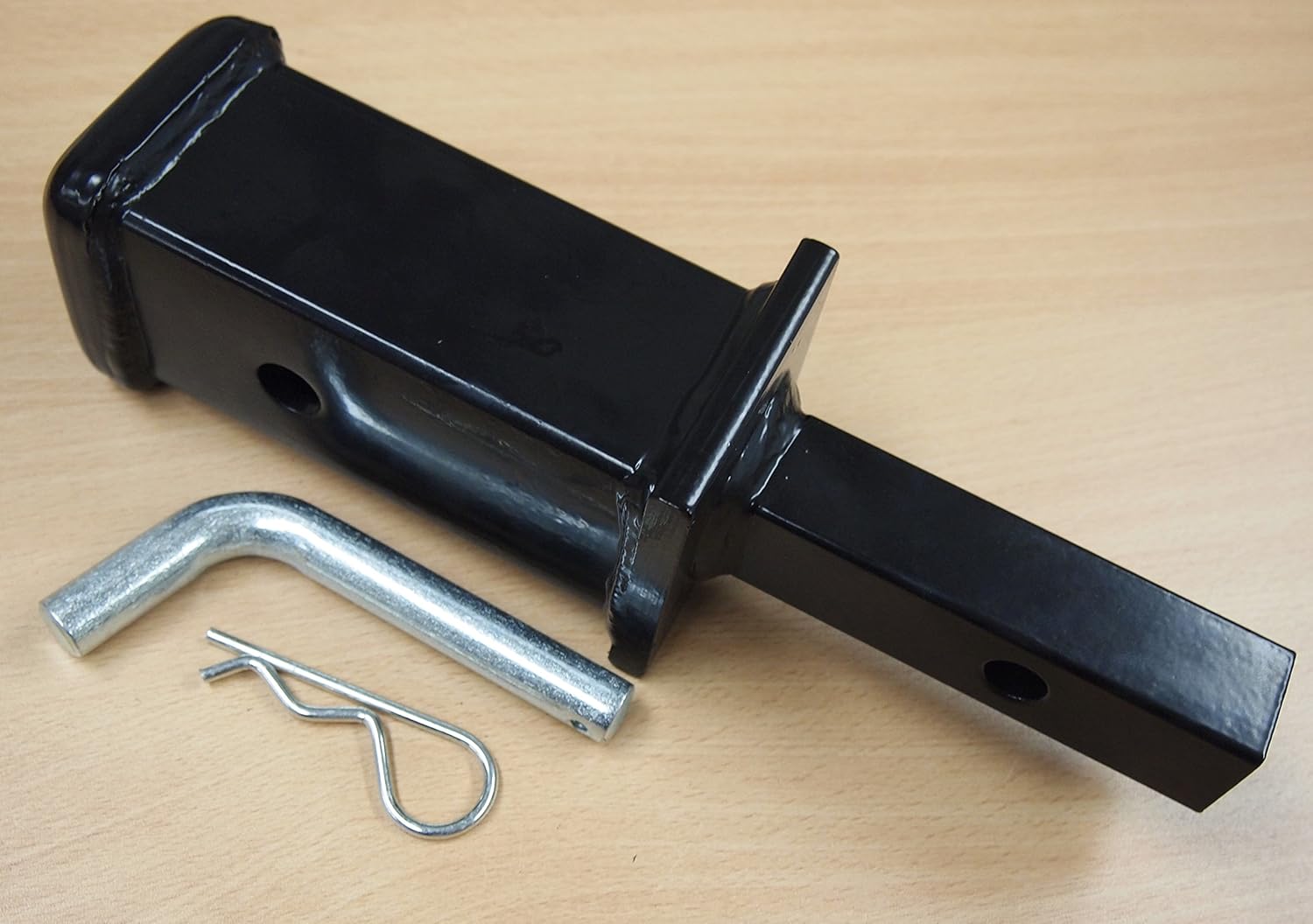 Tow Hitch Adapter Reducer 11/4" to 2" Safety Hitch Pin Amazon.co.uk