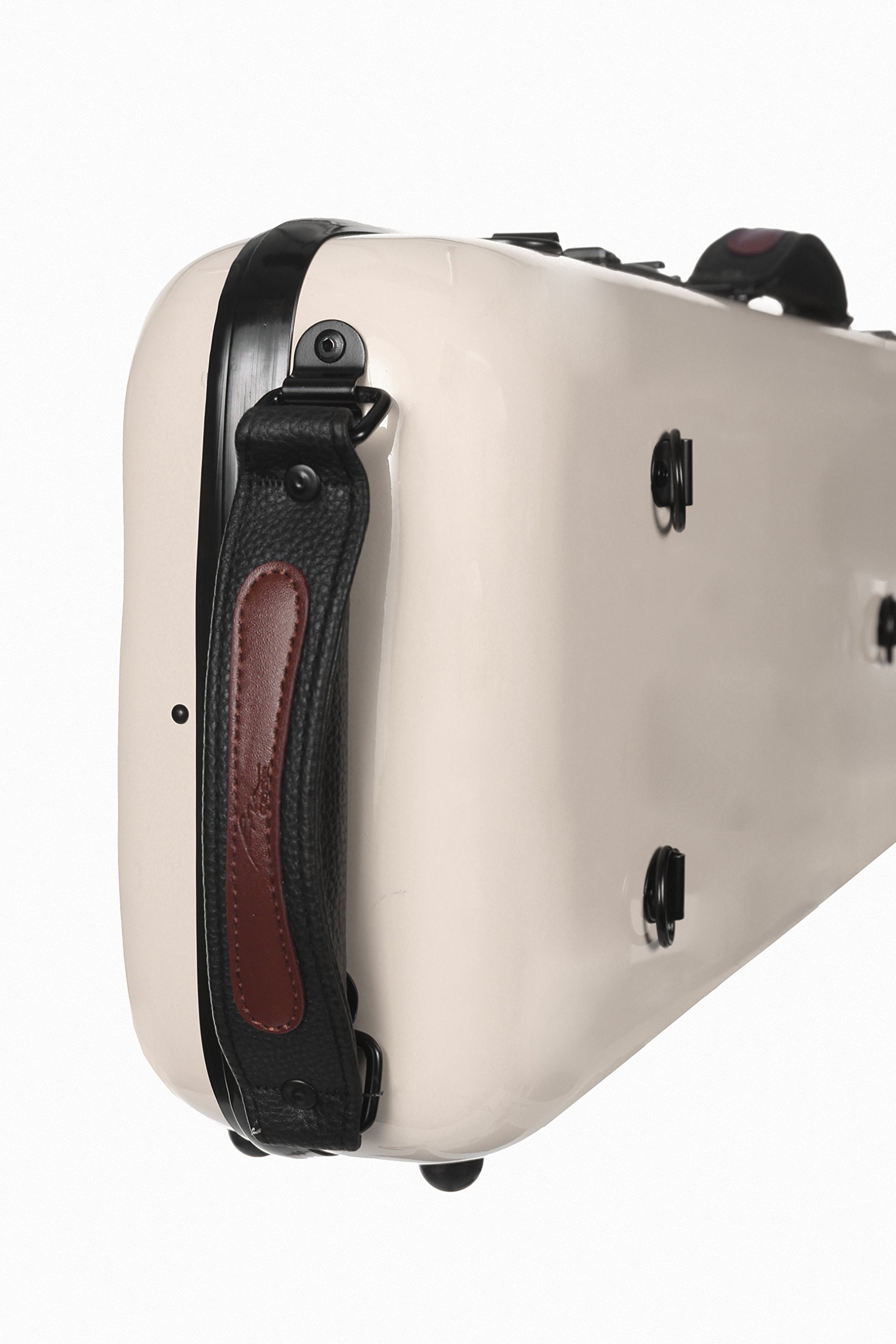 M-Case Custodia per Violino Fiberglass Safe Oblong 4/4 perla borsa musicale