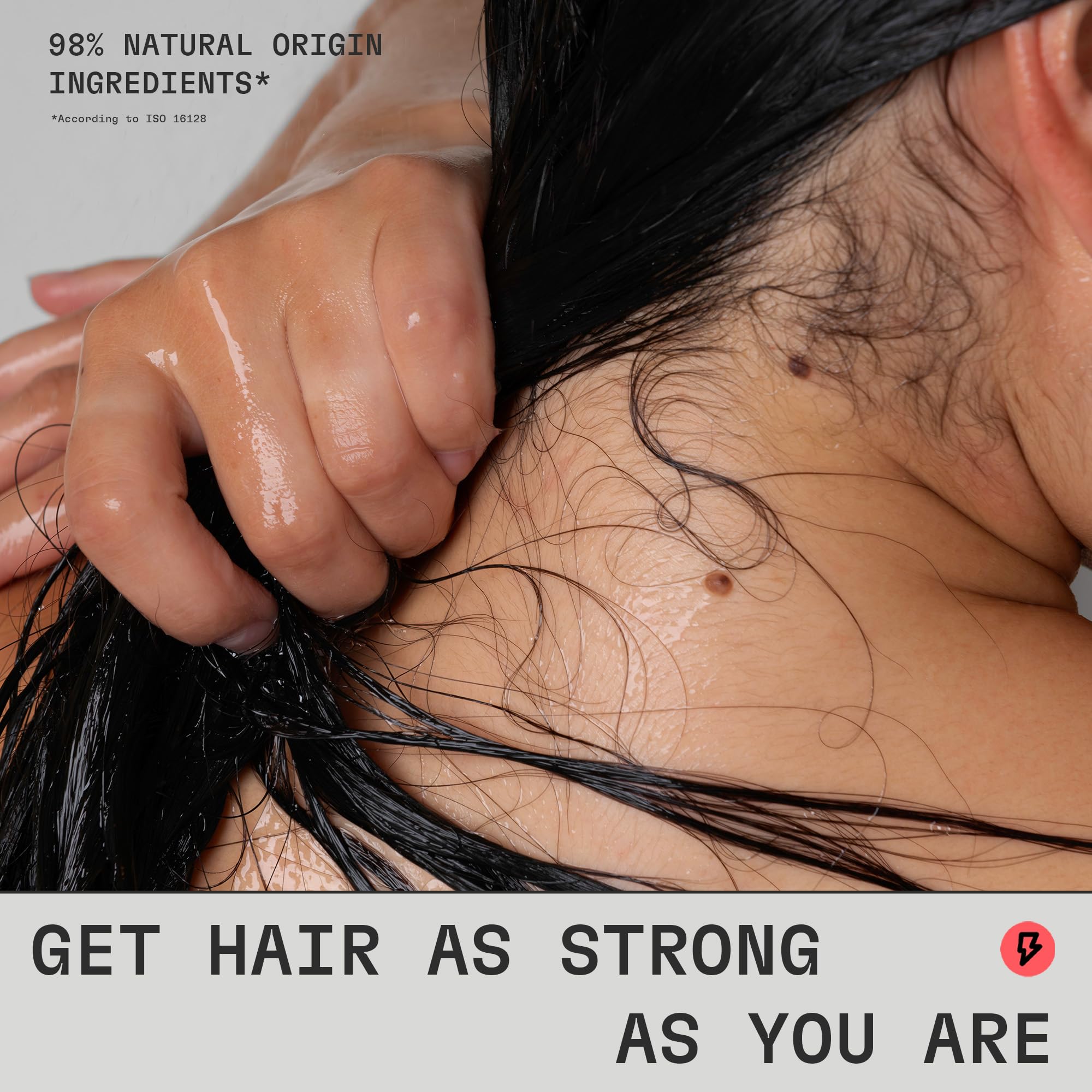 cleanjourney Pure Strength Hair Conditioner, EWG Verified, Infused with Peptides and Biotin - Image 2