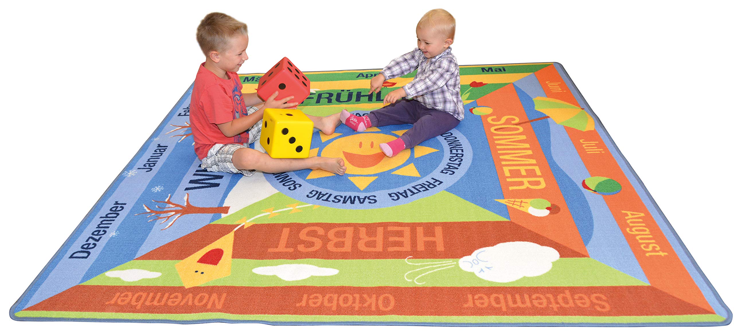 Eduplay 110098 Teppich Jahreszeiten