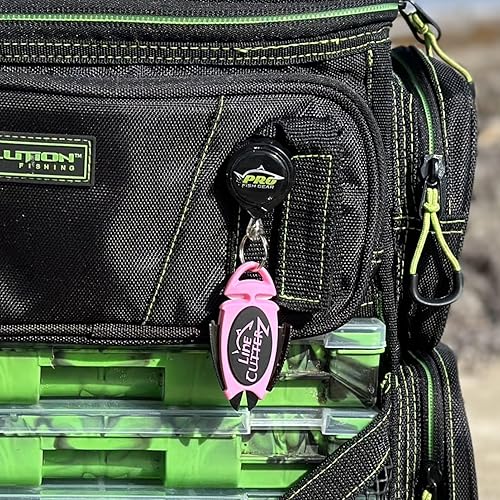 Miniatura 3 de LINE CUTTERZ Cortador de cerámica híbrido dual patentado + cortador de línea de pesca de acero inoxidable micro tijeras - rosa