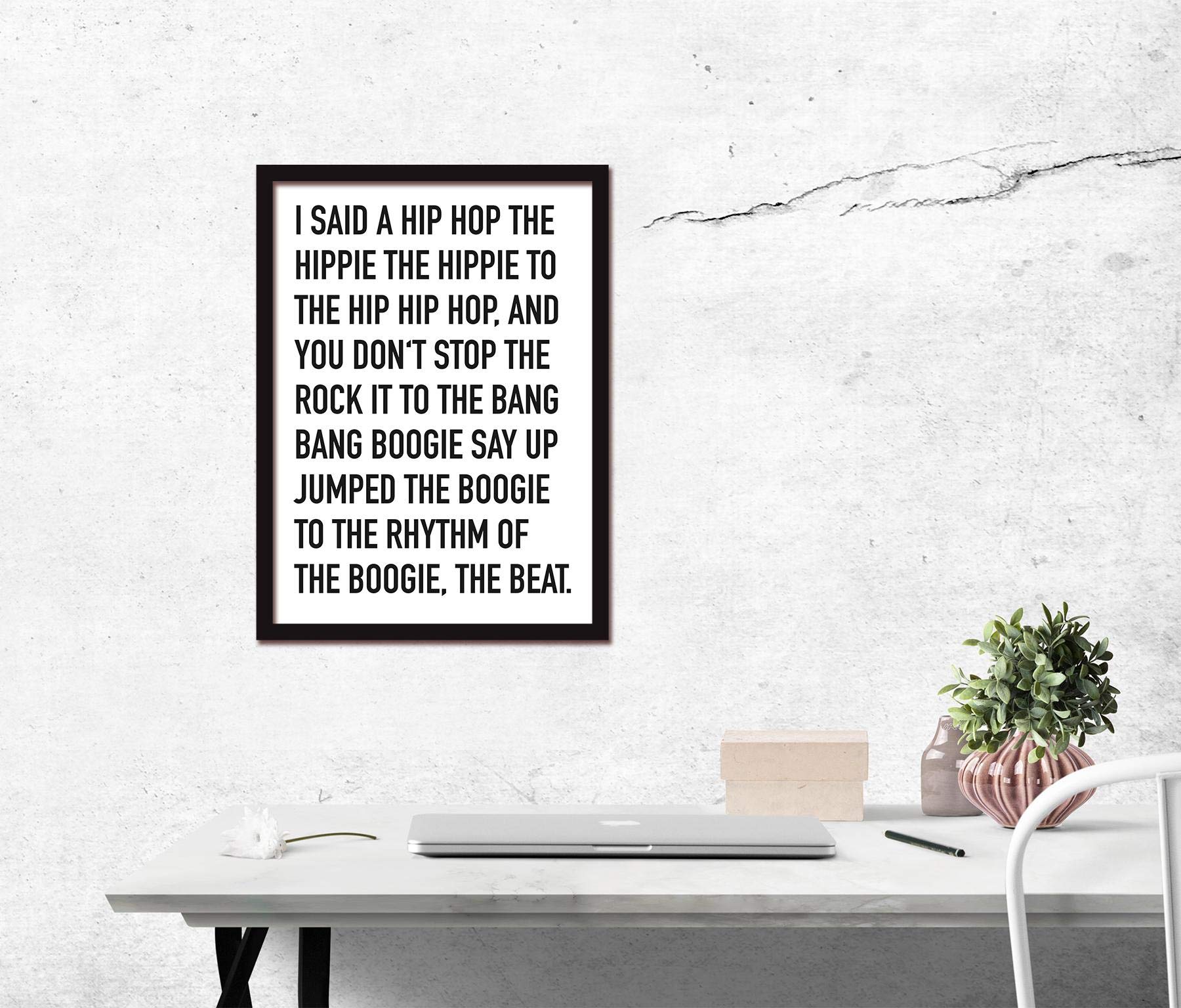 Close Up Musik-Kunstdruck Set – 3 Poster 'I Said A Hip Hop', 40x30 Cm, 250g/m² Matt, Made In Germany