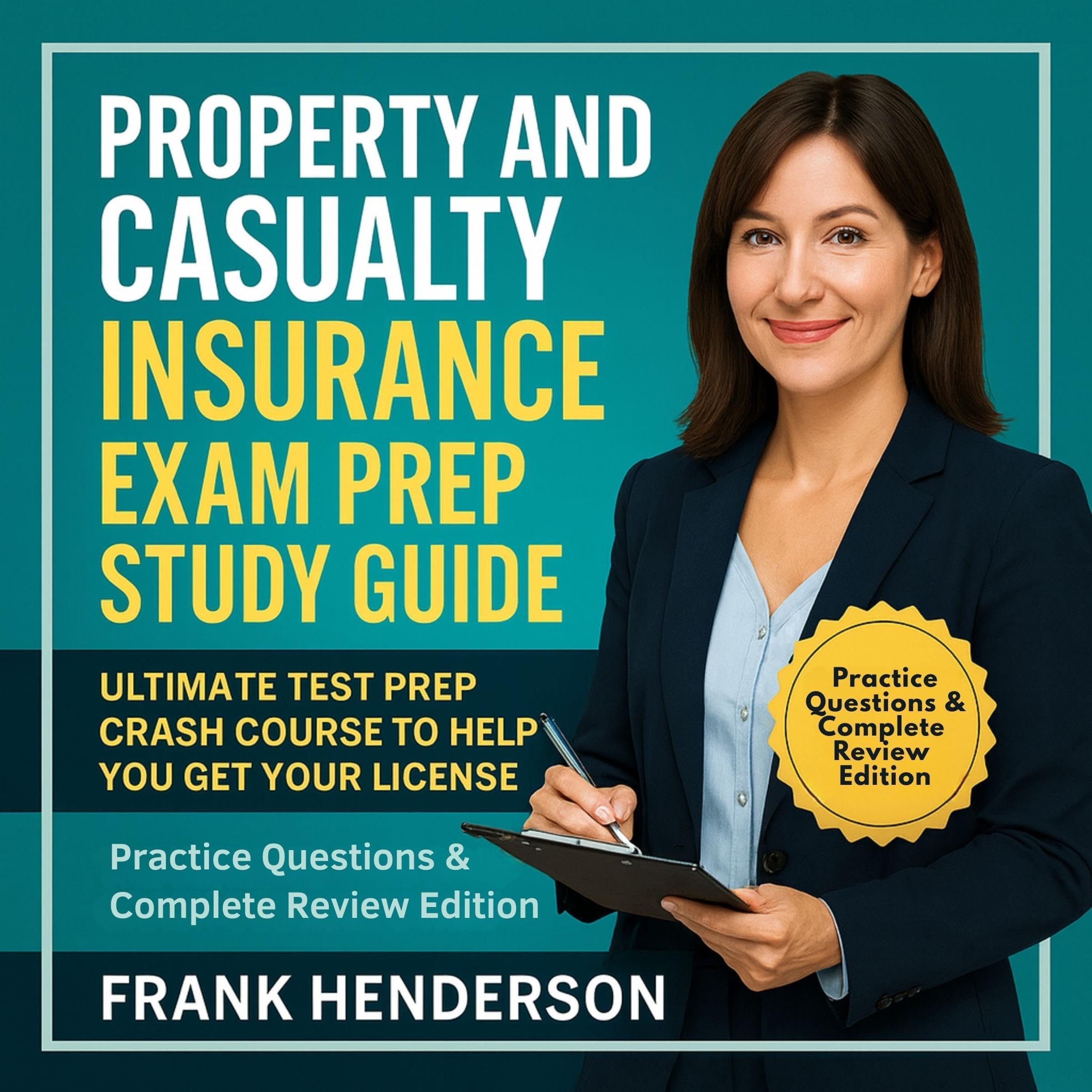 Cover art for Property and Casualty Insurance Exam Prep Study Guide