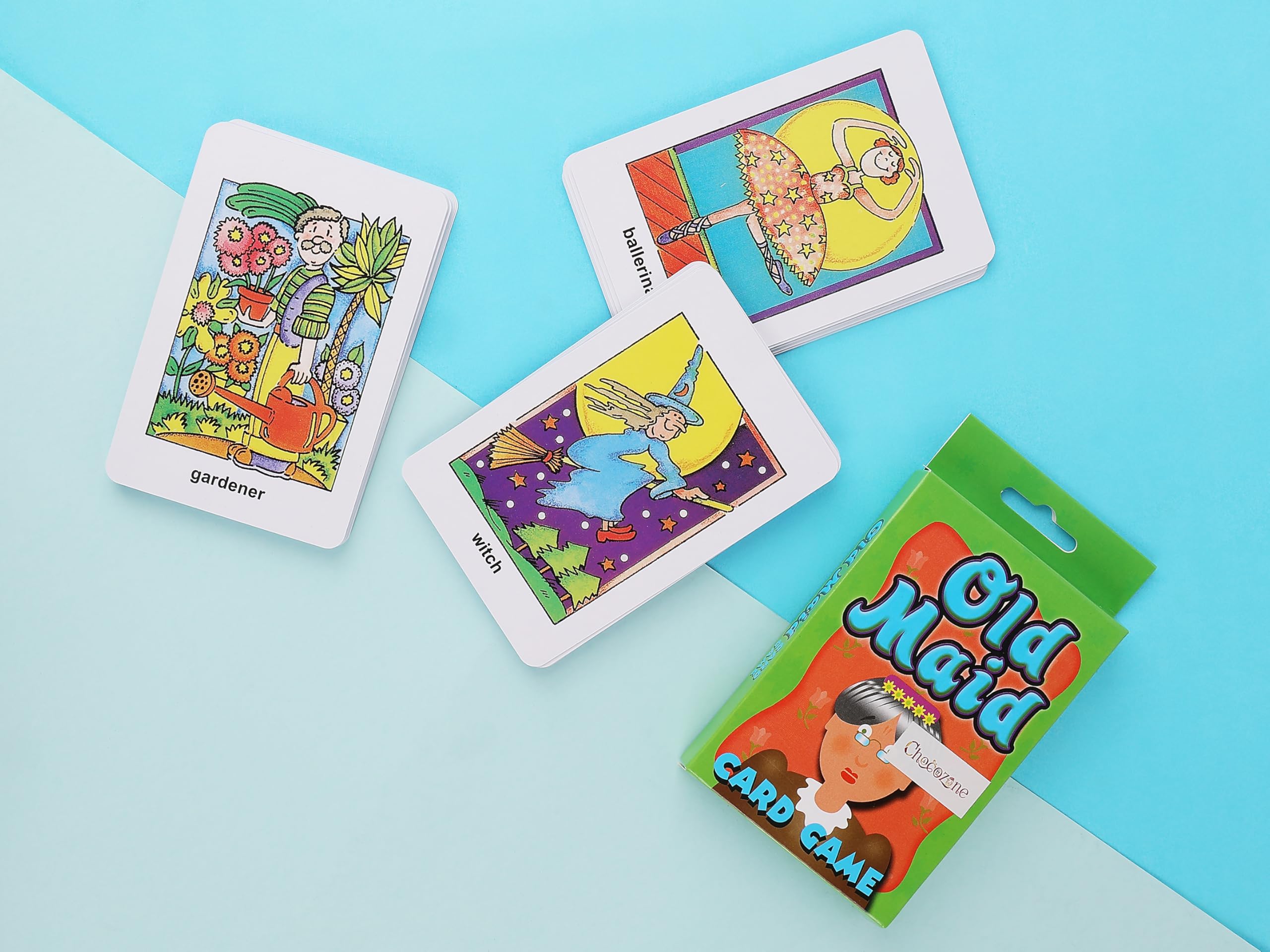 Chocozone Card Games for Kids Old Maid Card Game Classic Family Games Toys for 4+ Years Old Kids (B0DG61QT85) Amazon Price History, Amazon Price Tracker