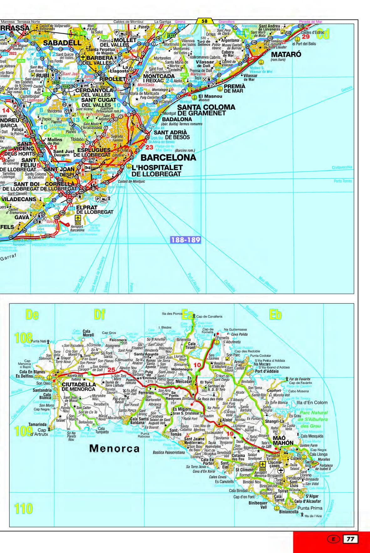 AA Road Atlas Spain & Portugal (AA European Road Atlases)