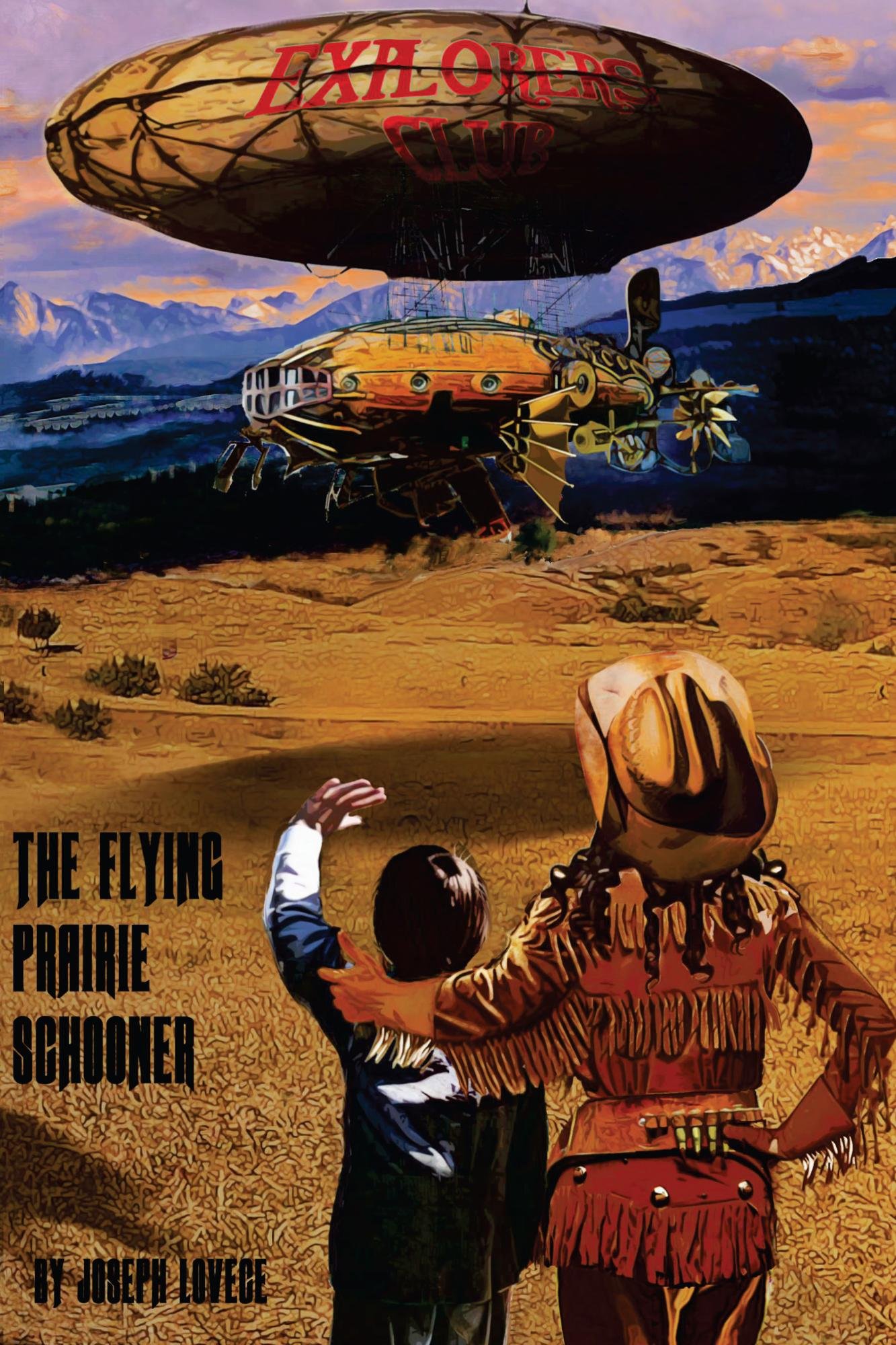 Cover of The Flying Prairie Schooner