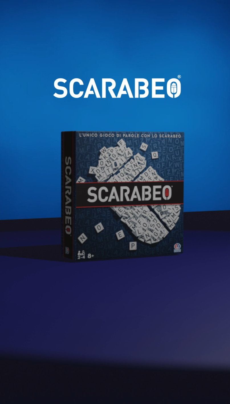 Editrice Giochi, Scarabeo Extra, 2 Giochi da Tavolo in 1