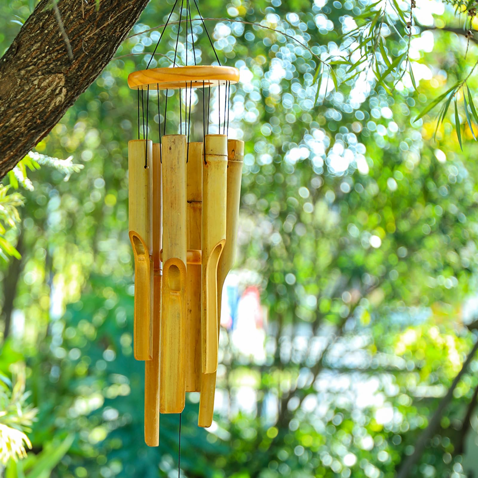 Taman Bamaboo Carillon éolien pour l'extérieur