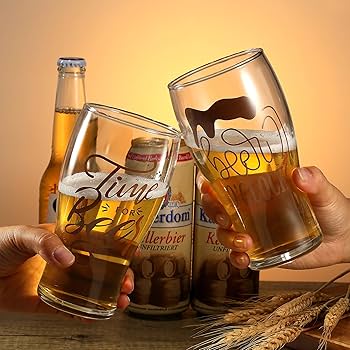 Amazon.co.jp: ピルスナービールグラス 4個セット 20オンス
